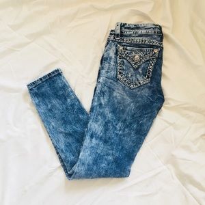 Miss Me Sz 29 Signature Ankle Skinny Fly Jeans 👖
